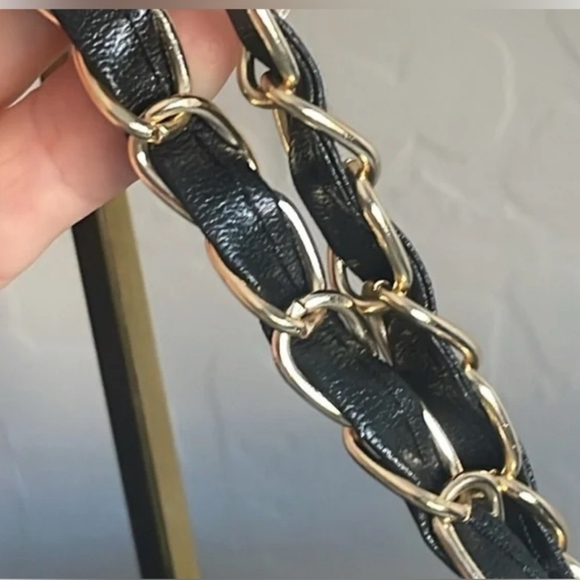 Fashion Black Mesh Tote Bag - Picture 3 of 5